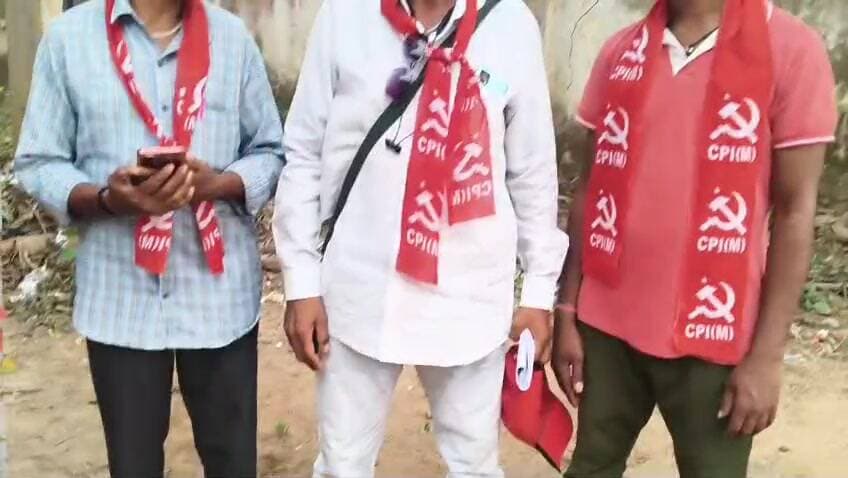 పార్వతీపురం: కొమరాడలో సిపిఎం అభ్యర్థుల నామినేషన్: సమస్యల పరిష్కారంపై పోరాటమే లక్ష్యం