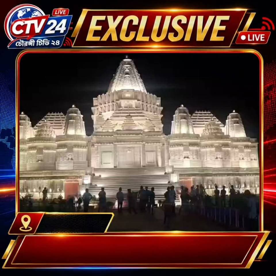 চ্যাংড়াবান্ধায় কালী পুজোয় এবারের বিশেষ আকর্ষণ আমেরিকার মন্দিরের আদলে পুজো মণ্ডপ।