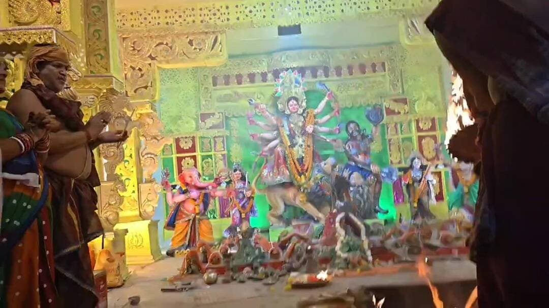 କାଶୀପୁର: କାଶୀପୁରରେ ମା ଦୁର୍ଗାଙ୍କ ଭସାଣି ଉତ୍ସବ ସମ୍ପନ୍ନ