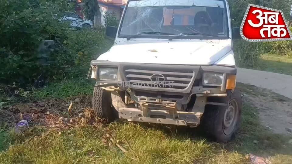 रात में मटन पार्टी में शामिल होने के बाद सीओ की सरकारी गाडी हुई हादसे की शिकार, हादसे में सीओ समेत अन्य घायल....