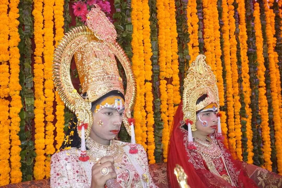 राजतिलक भगवान श्री राम जी का श्री राम लीला मैदान होशियारपुर...