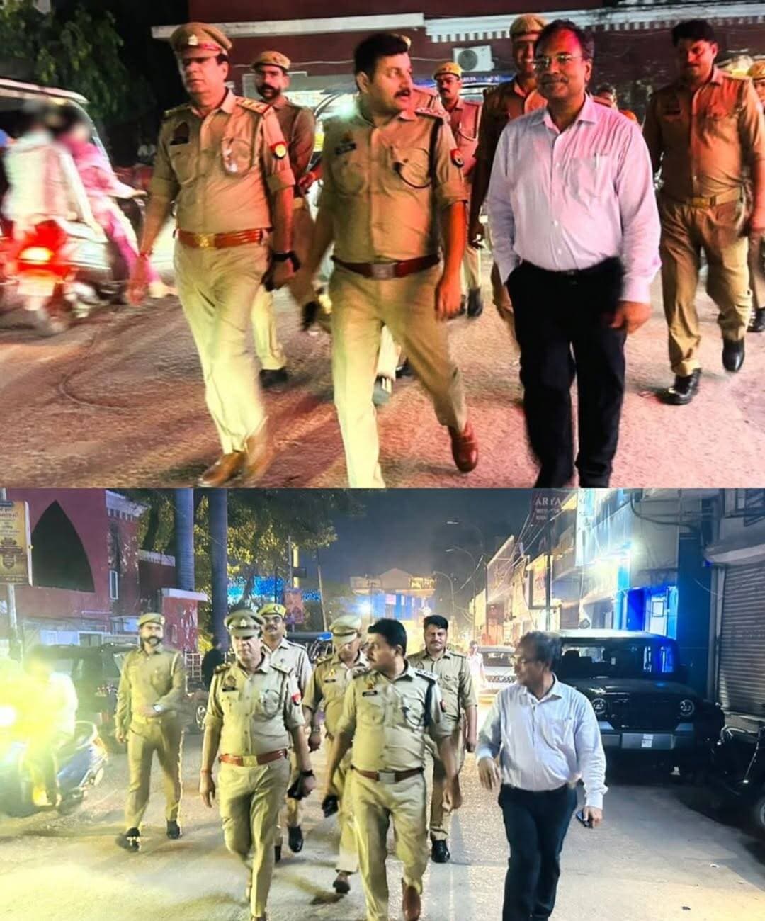 शाहजहांपुर में सिटी मजिस्ट्रेट और सीओ ने किया पैदल गश्त, सुरक्षा व्यवस्था..see more