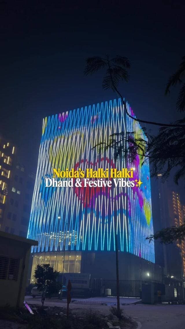 Noida’s Halki Halki Dhand & Festive Vibes ✨🪔
Noida is glowing with festive lights, beautiful decorations and that special Diwali vibe. The festive season feels different in Noida!
📍 Noida, Uttar Pradesh
Noida, Noida Diwali, Noida festive vibes, Noida lights, Diwali decorations Noida, Noida nightlife, Noida during Diwali, Noida reels, Noida Diaries, festive season 2026, Diwali 2026
#noida #insta #instagram #explorepage #instagood