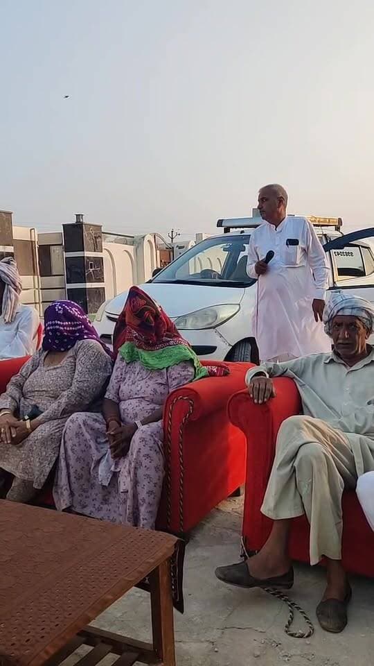 भानगढ़ झीलोदा ग्राम पंचायत से धर्म सिंह भांभू का सरपंच पद के लिए नाम का हुआ चयन , ग्रामीणों ने मीटिंग कर दिया समर्थन