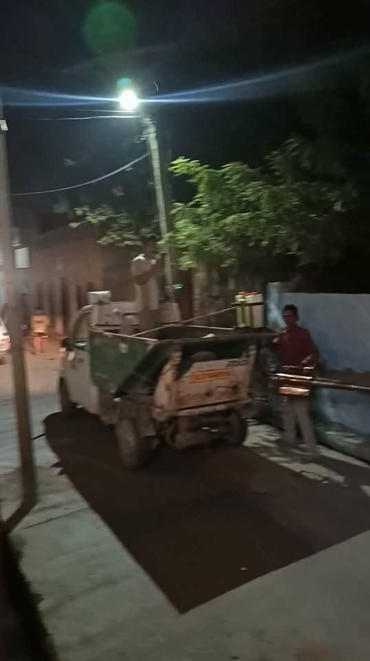 #संगरिया
Suman Rani / Sanjeev Kumar Soni #धन्यवाद_नगरपालिका वार्ड नं 12,13 मे फोगिंग मशीन