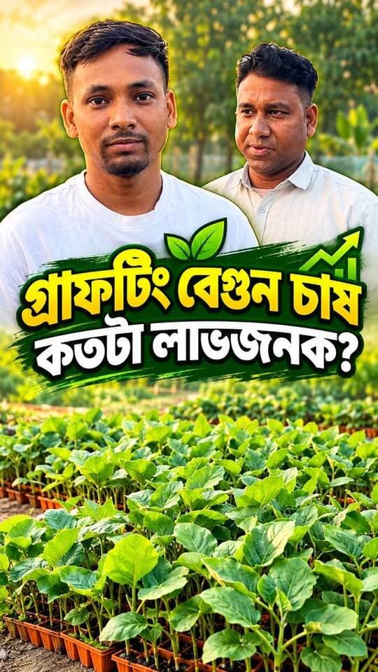 দ্বিতীয়বার ৩০০০ গ্রাফটিং বেগুন চারা কেন নিলেন …..