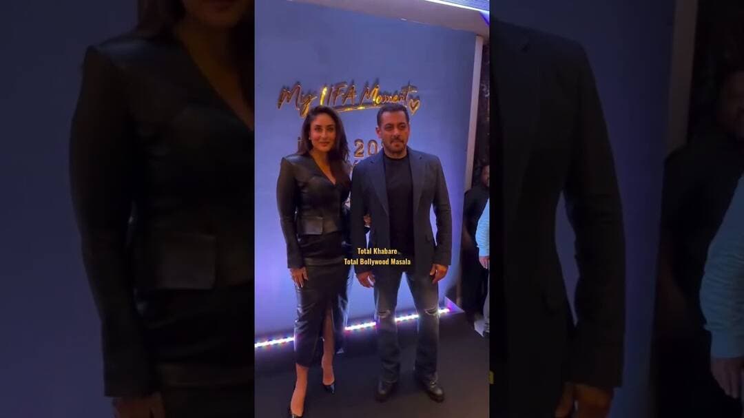 #salmankhan #kareenakapoorkhan #bebo #bhaijaan #iifa #iifaawards #bollywood #salmankhanmovies #iifaa