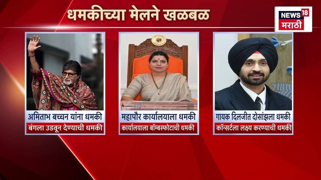 Mumbai Threat News | महापौर कार्यालय, ‘जलसा’नंतर Diljit Dosanjh यांनाही धमकीचा मेल