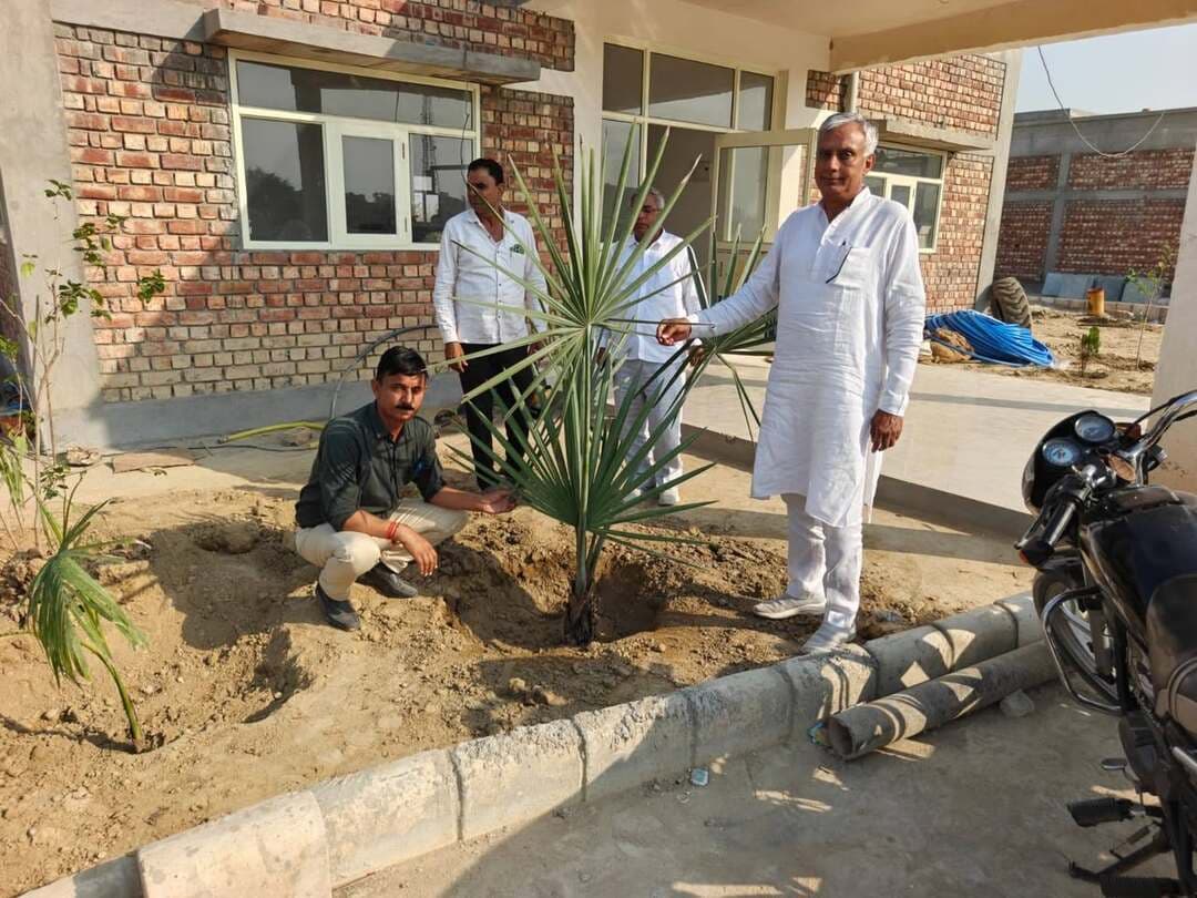 गांव बापोड़ा में महाग्राम योजना से बदलेगी तस्वीर : प्रति व्यक्ति 155 लीटर शुद्ध जलापूर्ति का लक्ष्य, दिसंबर तक होगा चालू
गांव बापोड़ा के एसटीपी परिसर में बन रहा हरित ऑक्सीवन, लगेंगे एक हजार से अधिक पौधे और हर्बल वाटिका : जेई बिजेश जावला
अप्रैल 2027 की डेडलाइन से 4 महीने पहले पूरा होगा काम, जलभराव और बीमारी से मिलेगी मुक्ति : जेई बिजेश जावला
भिवानी, 22 अक्तूबर : जिला के गांव बापोड़ा में महाग्राम योजना के अंतर्गत जन स्वास्थ्य विभाग द्वारा जलापूर्ति एवं सीवरेज व्यवस्था को अत्याधुनिक बनाने का कार्य ऐतिहासिक गति से प्रगति पर है, जो ग्रामीण जीवन शैली को एक नई ऊंचाई प्रदान करने जा रहा है। योजना के तहत वर्ष 2011 की जनगणना के अनुसार 10 हजार से अधिक आबादी वाले इस गांव में प्रति व्यक्ति प्रतिदिन 155 लीटर के मानक से शुद्ध पेयजल और संपूर्ण सीवरेज नेटवर्क उपलब्ध कराने का ठोस ढांचा तैयार किया गया है। जलघर में नए स्टोरेज व क्लियर वाटर टैंक, पंप चैंबर तथा उन्नत मोटर-मशीनरी के साथ-साथ दो नए बूस्टिंग स्टेशन भी स्थापित किए गए हैं। इसके अतिरिक्त देवसर-बापोड़ा रोड पर निर्मित 3 एमएलडी क्षमता का अत्याधुनिक सीवरेज ट्रीटमेंट प्लांट रोजाना 30 लाख लीटर सीवरेज जल का उपचार करेगा, जिससे गलियों में जलभराव और बीमारियों की समस्या से स्थायी मुक्ति मिलेगी तथा ग्रामीणों का जीवन स्तर पहले से कहीं अधिक स्वच्छ और समृद्ध बनेगा।
परियोजना की सबसे अनुकरणीय और जन-संदेशात्मक उपलब्धि एसटीपी परिसर में विकसित किया जा रहा हरित ऑक्सीवन है, जो विकास और पर्यावरण संरक्षण के अनूठे संतुलन की मिसाल पेश कर रहा है। पौधरोपण अभियान का शुभारंभ करते हुए कनिष्ठ अभियंता बिजेश कुमार जावला ने कहा कि आज विकास की दौड़ में कटते पेड़ों के बीच हरित क्षेत्र को बढ़ाना और प्रकृति को सहेजना हमारी सामूहिक जिम्मेदारी है। इस एसटीपी परिसर में एक हजार से अधिक छायादार, फलदार, फूलदार और औषधीय पौधे लगाए जा रहे हैं। यहां त्रिवेणी, एरीका पाम, नीम, अर्जुन, आम, अमरूद और आंवला जैसे वृक्षों के साथ-साथ एक विशेष हर्बल वाटिका भी तैयार की जा रही है, जिसमें तुलसी, एलोवेरा, सहजन और अश्वगंधा जैसी अमूल्य औषधियां शामिल हैं। यह ऑक्सीवन न केवल वायु की गुणवत्ता को बेहतर बनाएगा, बल्कि आने वाली भावी पीढिय़ों के लिए एक अमूल्य और हरित विरासत साबित होगा।
विभागीय तत्परता और जनसहयोग का परिणाम यह है कि जिस परियोजना की पूर्णता समय-सीमा अप्रैल 2027 तय की गई थी, उसे इसी वर्ष दिसंबर तक पूरी तरह चालू करने का ऐतिहासिक कीर्तिमान रचा जा रहा है। इसके साथ-साथ गांव की जिन गलियों में पाइप लाइन बहुत पुरानी है अर्थात जर्जर है या बार-बार लीकेज होती है या जिन कॉलोनियों में पाइपलाइन थी ही नहीं उनमें नई पाइप लाइन डालने का कार्य भी जोर-जोर से जारी है तथा दो नए इंटरमीडिएट पंपिंग स्टेशन से सीवरेज का पानी भी एसटीपी तक पहुंचाया जाएगा। जो उपचारित करने के बाद घग्घर ड्रेन में चला जाएगा। कनिष्ठ अभियंता बिजेश कुमार जावला ने बताया कि उच्च अधिकारियों के कुशल मार्गदर्शन, कार्यकारी एजेंसी और ग्रामीणों के अभूतपूर्व सहयोग के कारण यह ड्रीम प्रोजेक्ट निर्धारित समय से बहुत पहले जनता को समर्पित किया जाएगा। इस परियोजना के चालू होने से ग्रामीणों को कुई बनाने के खर्च से मुक्ति मिलेगी और जन-स्वास्थ्य सुरक्षा सुदृढ़ होगी। यह पहल समाज को स्पष्ट संदेश देती है कि जब आधुनिक बुनियादी ढांचे का निर्माण पर्यावरण के जतन के साथ किया जाता है, तो वह विकास गांव के संपूर्ण कल्याण का आधार बनता है।
फोटो, 1 : परिसर में लगाए जाने वाले पौधों के साथ बृजेश कुमार जावला जे ई ,गांव के सरपंच सुग्रीव, एजेंसी के मालिक जयप्रकाश सेठी, ठेकेदार जगबीर व अन्य।
फोटो, 2 : एसटीपी पर निर्माणाधीन ऑफिस बिल्डिंग।