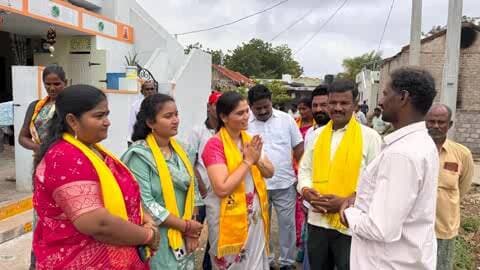 కనిగిరి: కనిగిరి 6వ వార్డులో టీడీపీ ఎన్నికల ప్రచారం: అభ్యర్థి శ్రీరాములరెడ్డికి మద్దతు