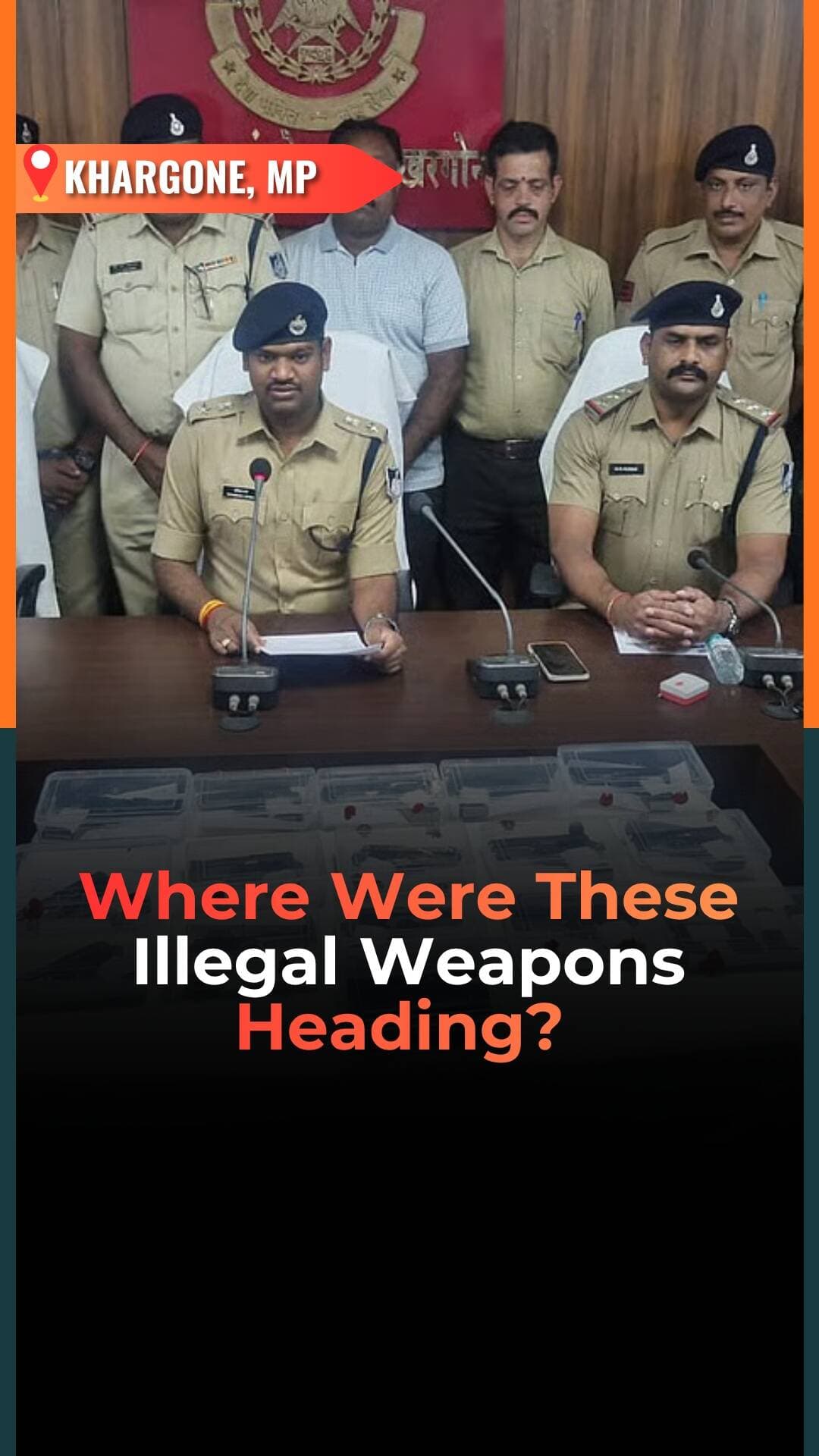 🚨 Madhya Pradesh: 14 Country-Made Pistols Seized in Khargone, Four Arrested
In a major crackdown on illegal arms trafficking, Mengaon police in Khargone, Madhya Pradesh, have seized 14 country-made pistols and five additional magazines concealed inside a car.
Police arrested four accused, all reportedly from Dhar district, while one other suspect managed to flee and remains absconding.
The estimated value of the seized items, including the firearms, vehicle and five mobile phones, is around ₹11 lakh.
Investigators are now working to identify the source of the weapons, their intended destination and the wider network allegedly involved in the smuggling operation.
Follow @vygrofficial for the latest updates!
(Khargone crime news, illegal arms smuggling MP, Madhya Pradesh police, Mengaon police station, Dhar arms smugglers, country-made pistols seized, Vygr News)
#VygrNews #Khargone #MadhyaPradesh #MPPolice #CrimeNews