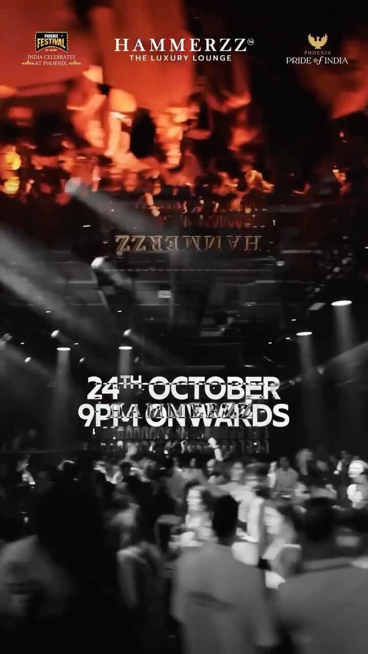 🚨 THE WAIT IS OVER, INDORE! 🔥
Indore, get ready for a night full of madness! 🤯⚡
MAYHEM is going LIVE at Phoenix Pride of India,
The beats, the energy, and the ultimate vibes — this is one night you don’t want to miss! 💥🖤
📅 24th October
📍 Hammerzz , Phoenix Pride of India, Indore
Indore, are you ready to witness the madness? 🔥🙌
📍 Hammerzz, Phoenix Pride of India, Indore
📞 9111 340 340 | 9111 350 350 | 9111 360 360
#Mayhem #Hammerz #IndoreEvents #PhoenixPrideOfIndia #Indore LivePerformance