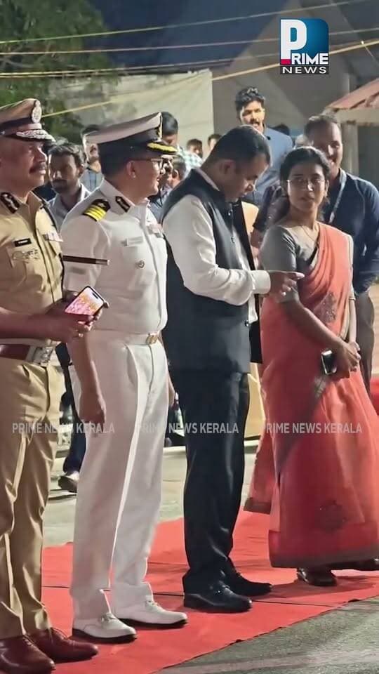 നിയുക്ത കേരള ഗവർണർ ഓം പ്രകാശ് മാഥൂറിനെ തിരുവനന്തപുരം വിമാനത്താവളത്തിൽ മുഖ്യമന്ത്രിയുടെ നേതൃത്വത്തിൽ സ്വീകരിക്കുന്നു|PRIME NEWS KERALA