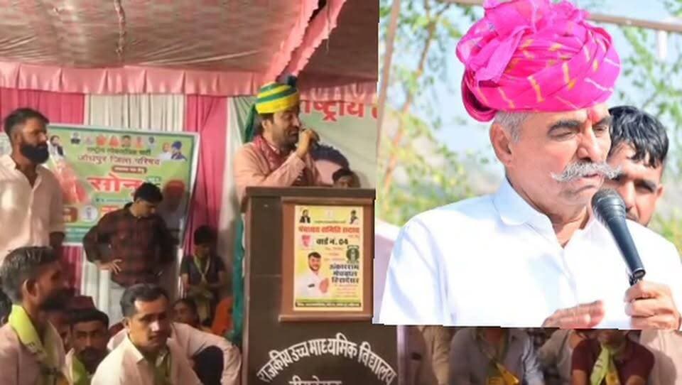 हनुमान बेनीवाल बोले बद्रीजी को मनाओ अभी पार्टी में कोषाध्यक्ष का पद खाली,200 करोड़ पार्टी में देवो बद्रीजी रैली में जॉइन कर लो RLP!!👍👌💐
