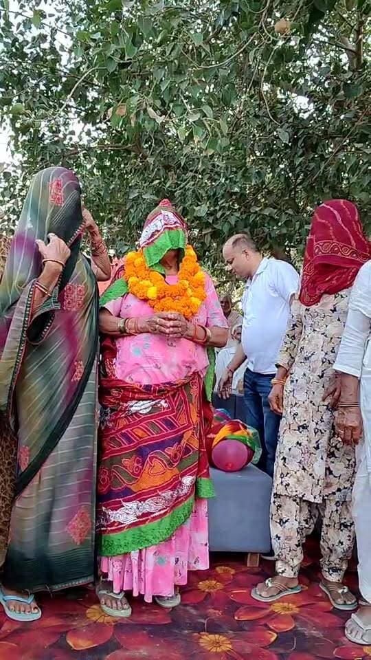 शंकरलाल जी शर्मा का नामांकन मंदरपूरा से लाईव...