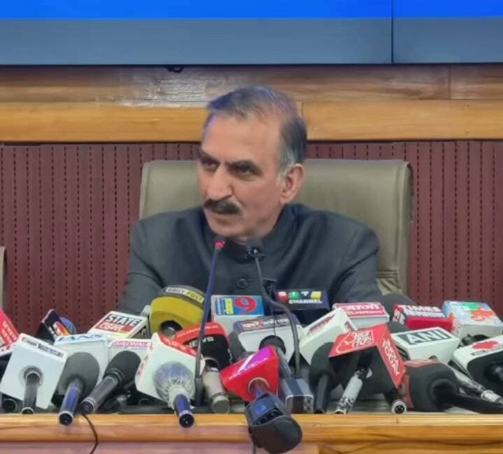 मुख्यमंत्री सुक्खू ने किया 5 प्रतिशत डीए देने का ऐलान…!!!