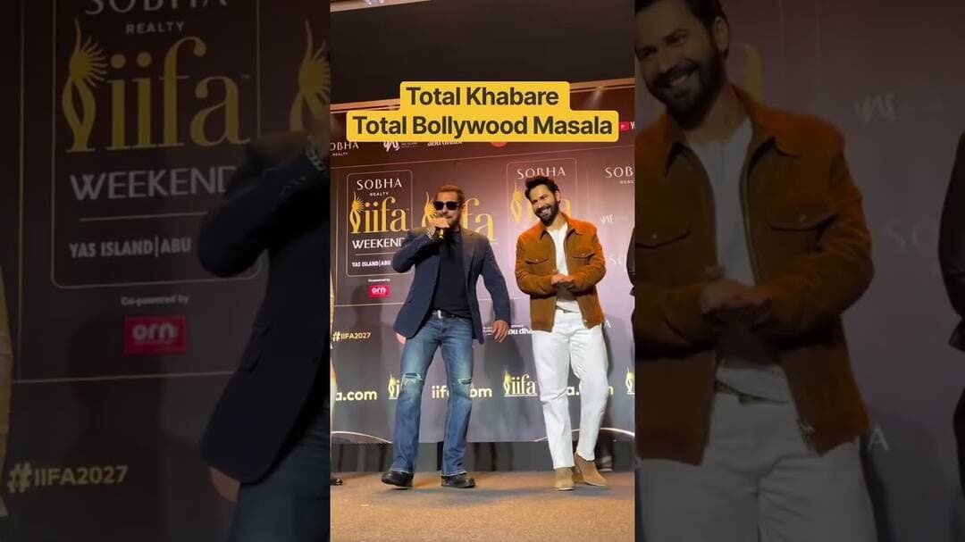 Salman Khan on iifa stage trying dance #salmankhan #varundhawan #shahidkapoor #rashmikamandanna news