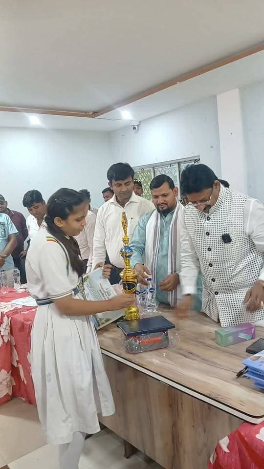 अनन्या कुमारी को किया गया सम्मानित #bdbiharjharkhand