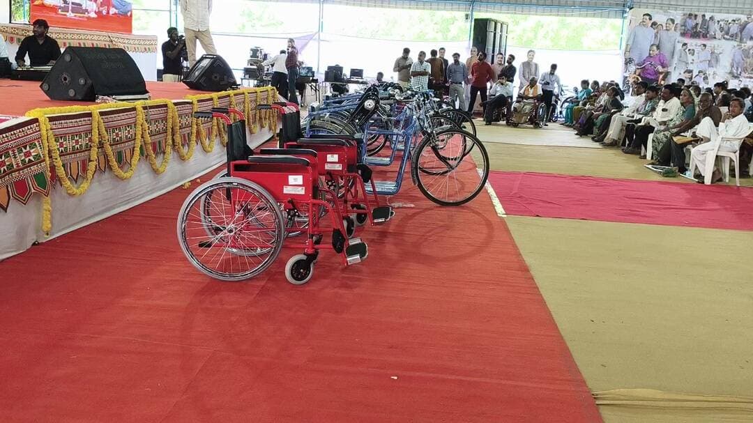 મહેસાણા: 776 દિવ્યાંગોને મળ્યા 1.43 કરોડના સહાયક સાધનો, સાંસદ હરિભાઈ પટેલની પહેલ