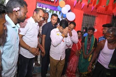 ଝାରସୁଗୁଡା: କୋଲାବିରାର ଭୀମଗୁଡ଼ି ପୂଜାରେ ସାମିଲ ହେଲେ ଝାରସୁଗୁଡ଼ା ବିଧାୟକ