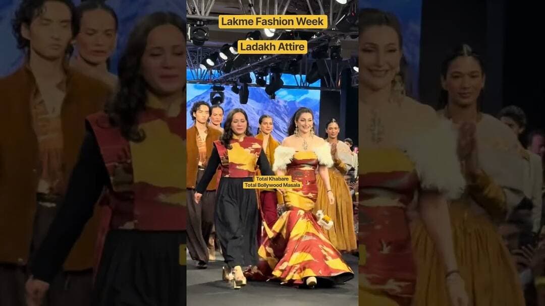 #lakmefashionweek in Delhi models on ramp walk #rampwalk #fdci #lfw #lfwxfdci #model #modeling #news
