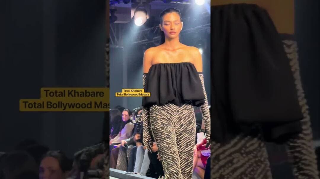 Lakme Fashion Week ramp walk #totalkhabare #lakmefashionweek #fdci #lfw #lfwxfdci #modeling #models