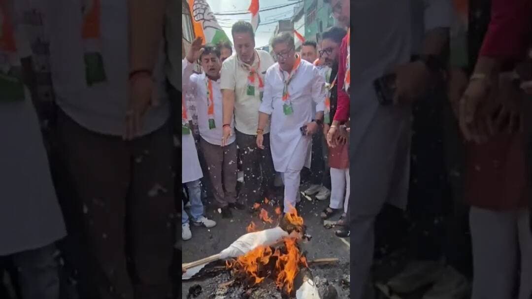 वोट चोरी को लेकर महिलाओ का प्रदर्शन। #congress #mahilacongress #foryou #nonfollowers #viral #news