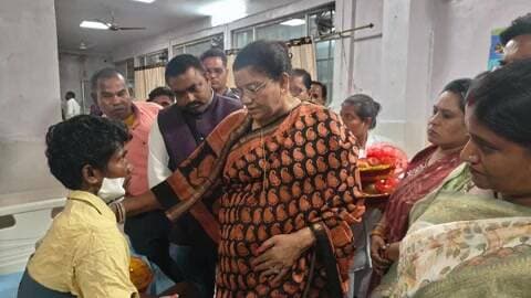 मनेन्द्रगढ़: मनेन्द्रगढ़ अस्पताल में घायलों के बेहतर इलाज के लिए विधायक रेणुका सिंह का बयान