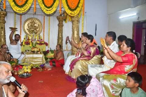 డిచ్పల్లి: సెవెంత్ బెటాలియన్లో ఘనంగా శ్రీ లక్ష్మీ వెంకటేశ్వర స్వామి బ్రహ్మోత్సవాలు