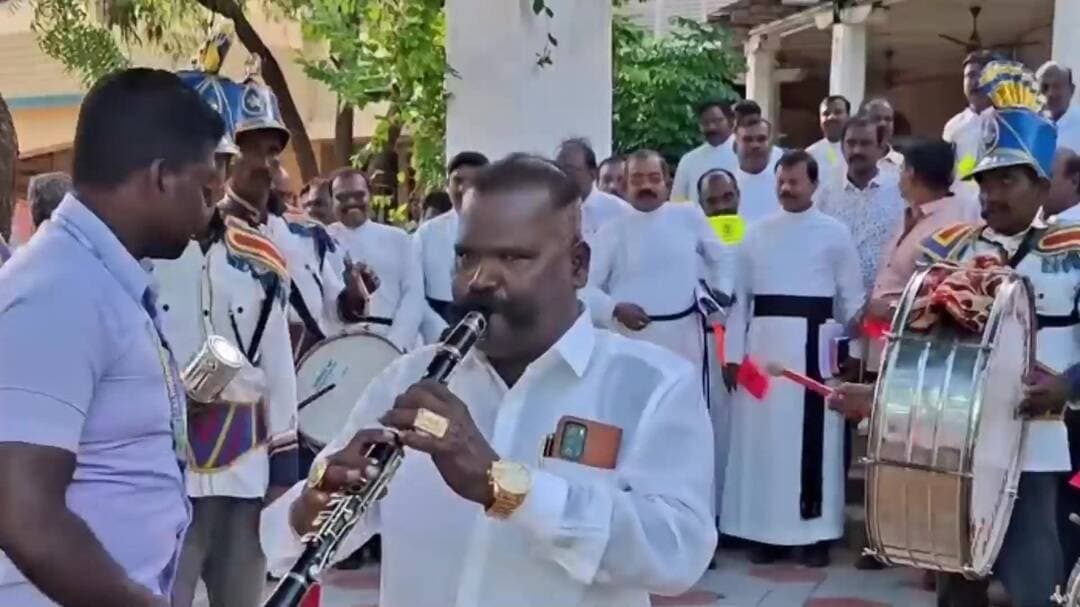 தூத்துக்குடி: தூத்துக்குடி நாசரேத் திருமண்டலம் 23வது ஸ்தோத்திரப் பண்டிகை: கோலாகலமாகத் தொடங்கிய பவனி
