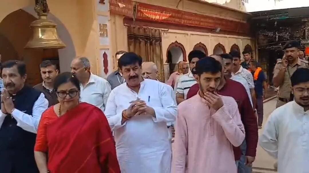 ऊना: डेरा बाबा रुद्रानंद में उपमुख्यमंत्री मुकेश अग्निहोत्री व कांग्रेस प्रभारी रजनी पाटिल का स्वागत