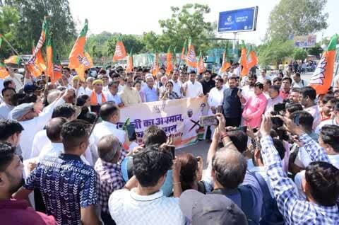 रोहतक: भाजपा ने कांग्रेस अध्यक्ष मल्लिकार्जुन खड़गे के पीएम मोदी के पिता पर टिप्पणी का किया विरोध