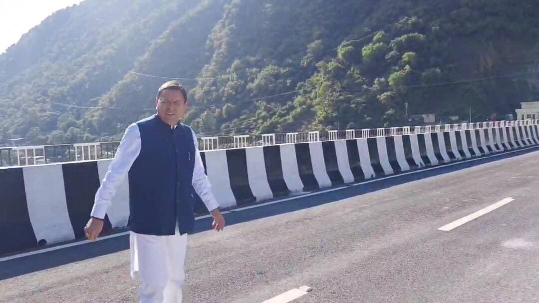 रुद्रप्रयाग: रुद्रप्रयाग में 156 करोड़ की पुल-सुरंग पर ट्रायल आवाजाही शुरू, चारधाम यात्रियों को बड़ी राहत