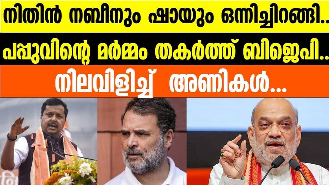 നേതാക്കളിറങ്ങിയപ്പോൾ സമരം വലിച്ചെറിഞ്ഞു കോൺഗ്രസ് അണികൾ | Nitin Nabin Rahul Gandhi foreign toolkit