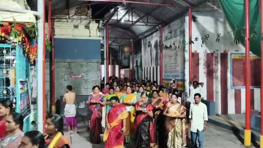కోరుట్ల: కోరుట్లలో వైభవంగా జరిగిన శ్రీ వెంకటేశ్వర స్వామి గరుడ సేవ