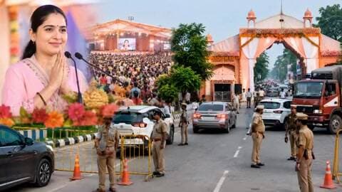 बलिया: बलिया में जया किशोरी कथा के दौरान 28 अक्टूबर से 4 नवंबर तक ट्रैफिक डायवर्जन लागू