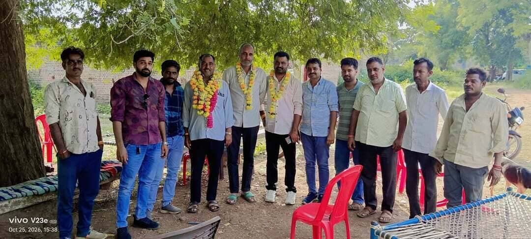 देवगढ़ ग्राम पंचायत चुनाव में विजयी होने पर किया स्वागत.... गांव के विकास में करे सहयोग।