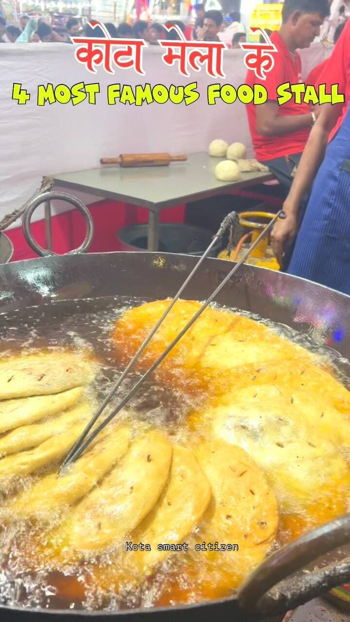4 top famous food stall kota mela