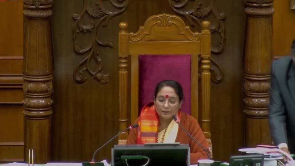 उत्तराखंड विधानसभा के पंचम विधानसभा वर्ष 2026 के तृतीय सत्र की कार्यवाही का सीधा प्रसारण