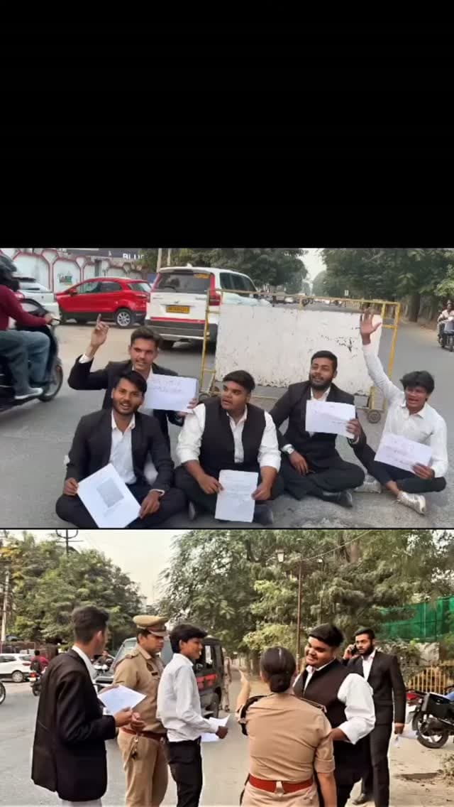 झांसी में नगर निगम के खिलाफ प्रदर्शन कर रहे वकीलों को सीओ सिटी (CO City) और पुलिस बल द्वारा हिरासत में लिए जाने का मामला सामने आया है।
अधिवक्ताओं (वकीलों) द्वारा नगर निगम प्रशासन की कार्यप्रणाली या किसी विशिष्ट कार्रवाई के विरोध में यह प्रदर्शन किया जा रहा था, जिसके कारण कानून-व्यवस्था बनाए रखने और स्थिति को नियंत्रित करने के लिए पुलिस ने यह कदम उठाया। झांसी पुलिस और प्रशासनिक अधिकारी मामले की जांच कर शांति व्यवस्था बनाए रखने का प्रयास कर रहे हैं।
इस घटना के संदर्भ में क्या आप किसी विशिष्ट विवरण के बारे में जानना चाहते हैं?