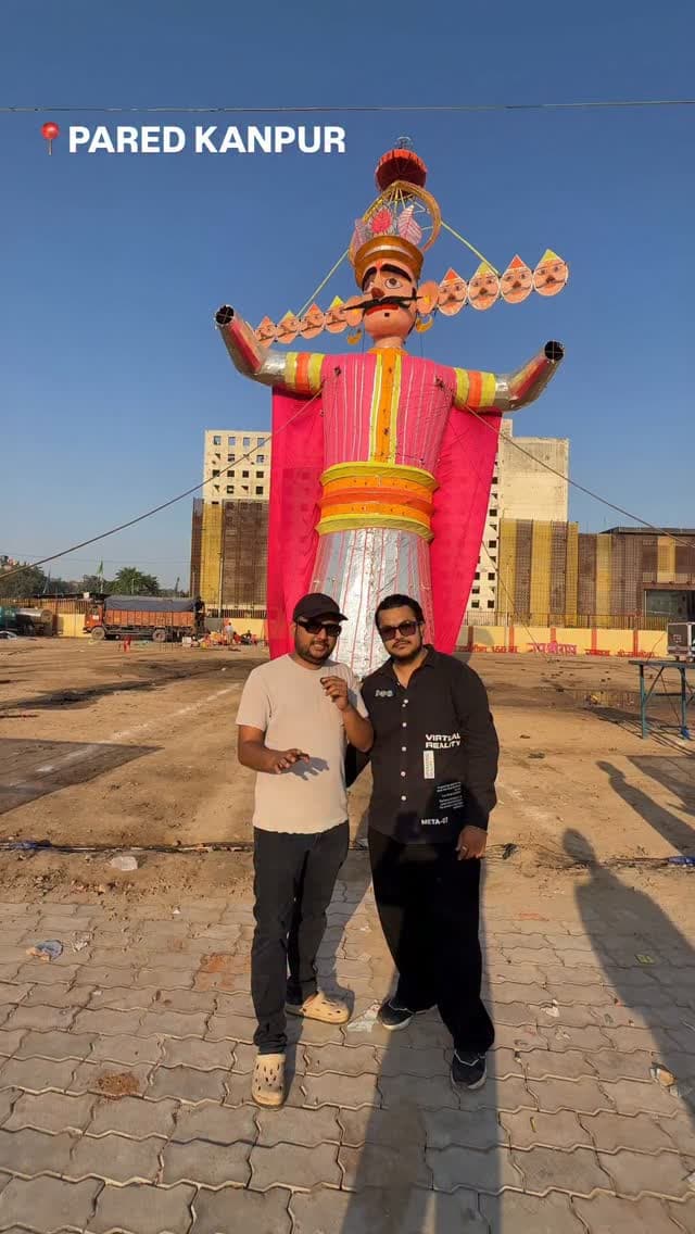 🔥 बुराई पर अच्छाई की जीत का पर्व, विजयदशमी की हार्दिक शुभकामनाएँ! 🚩🙏
📍Pared Ramleela Maidan Kanpur
✨ जय श्रीराम! ❤️