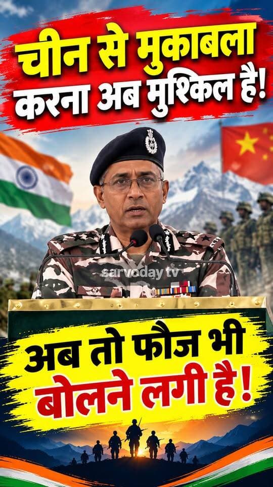 चीन से मुकाबला करना अब मुश्किल है !
अब तो फौज भी बोलने लगी है !
#army #China #indian #newsfeed #NewsUpdate #shorts