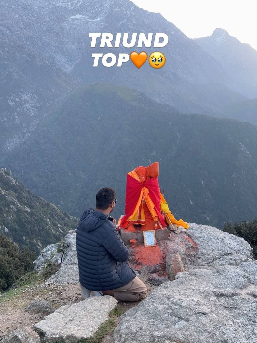 Blessed to See him after 5 hours of trek 🫠🫶
Truly grateful 🥰
#hanumanji#trek#himanchalpradesh
#triundtrek