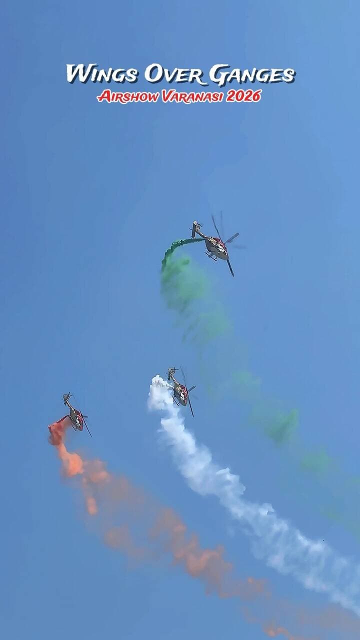 Varanasi airshow 2026
Follow for more @iujjwalmishraa
#airshow #varanasi #banaras #trendingnow #trendingreels