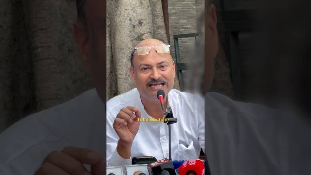 #indiabloc on SIR Press Club of me press conference #sir #totalkhabare #indiagathbandhan #viral