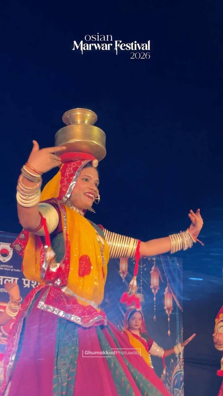 The art of Rajasthan 🐪 (Osian Marwar Mahotsav 2026)
#rajasthan #osian #marwarmahotsav #trending #osiandesert