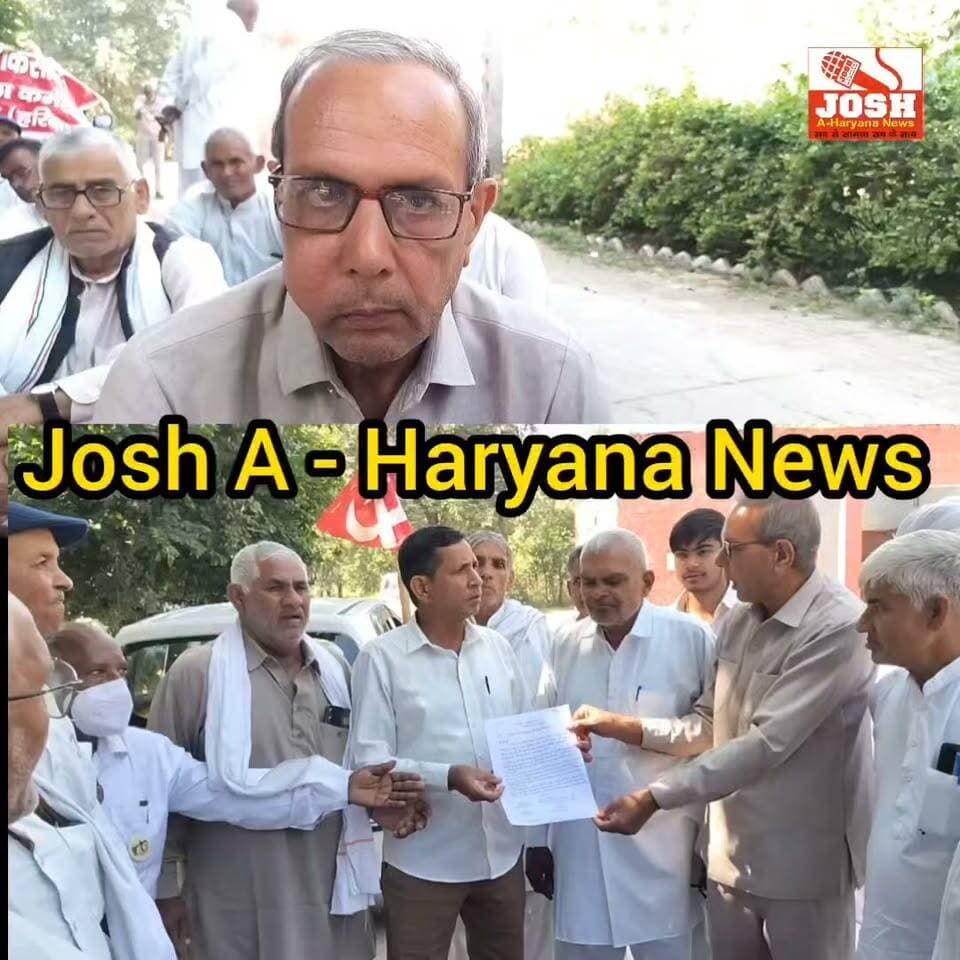 बुआना लाखू मे बिजली शार्टसर्किट से जल कर राख हुए 100 एकड गेहूँ की फसल का मुआवजा ना मिलने से ABKS ने जताया विरोध, सरकार, मंत्री व प्रशासनिक अधिकारियों के खिलाफ की नारेबाजी.....