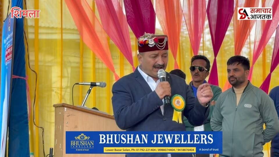 #शिमला:- विधायक बलवीर सिंह वर्मा ने राज्यसभा सांसद हर्ष महाजन के सामने रखी एनएच को बनाने की मांग..!