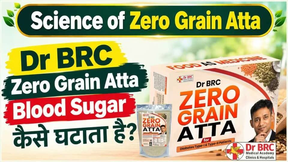 Zero Grain Atta से क्या सच में घटता है ब्लड शुगर? टाइप-1 और टाइप-2 डायबिटीज के मरीजों के लिए कितना फायदेमंद? जानिए Dr. BRC की राय!
#DrBRC #ZeroGrainAtta #BloodSugar #DiabetesAwareness #Type1Diabetes #Type2Diabetes #NutritionAwareness #HealthTips #A2ZNewsUpdate
👉स्वास्थ्य संबंधी सलाह: Zero Grain Atta से ब्लड शुगर घटने का दावा पर्याप्त वैज्ञानिक प्रमाणों से स्थापित नहीं है। डायबिटीज के मरीज डॉक्टर की सलाह के बिना दवाएं या इंसुलिन बंद न करें।