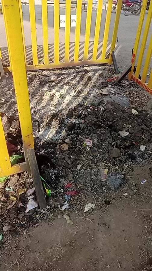 हंडिया मां दुर्गा विसर्जन कुंड के हाल लाइव प्रसारण